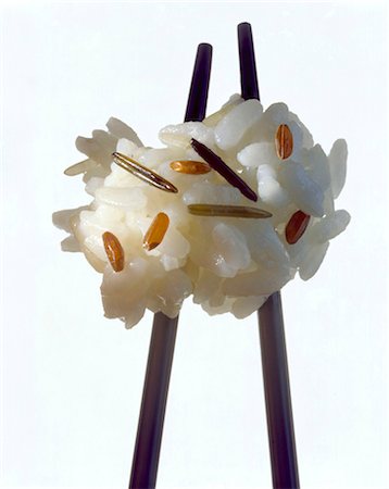 rice on chopstick - sticky rice Stock Photo - Rights-Managed, Code: 825-05985848