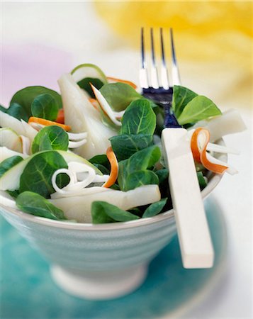 simsearch:825-05990961,k - Watercress, fennel and surimi salad Foto de stock - Con derechos protegidos, Código: 825-05985918