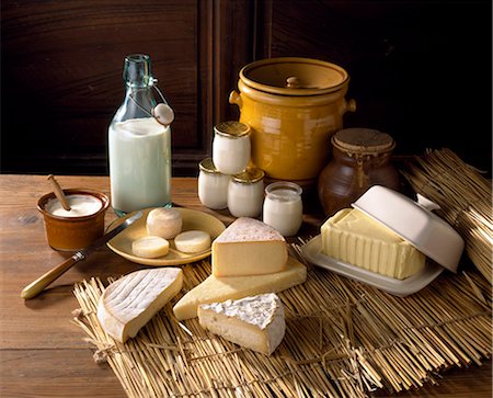 faire une selection - Produits laitiers Photographie de stock - Rights-Managed, Code: 825-05985977
