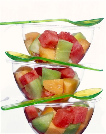 simsearch:825-05986022,k - melon and watermelon salad Stock Photo - Rights-Managed, Code: 825-05986022
