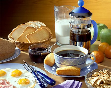 breakfast Stock Photo - Rights-Managed, Code: 825-05986045