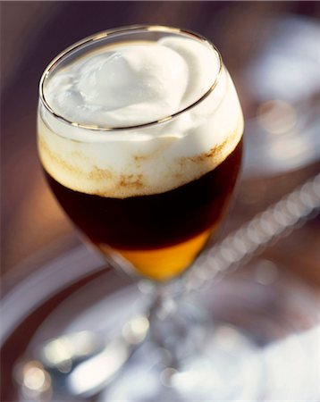 Irish coffee Saint Patrick Photographie de stock - Rights-Managed, Code: 825-05986074