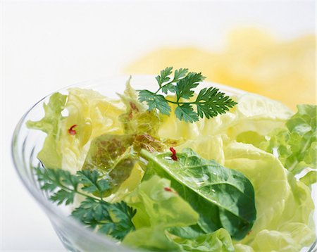 salad bowl nobody - Lettuce Stock Photo - Rights-Managed, Code: 825-05986071