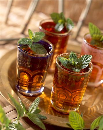 mint tea Stock Photo - Rights-Managed, Code: 825-05986158