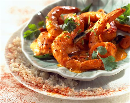 simsearch:825-05811398,k - Shrimp and coconut milk curry Foto de stock - Direito Controlado, Número: 825-05986616