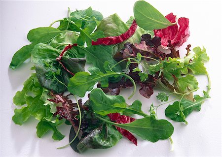 simsearch:825-05987060,k - Mixed lettuce leaves Stock Photo - Rights-Managed, Code: 825-05986966