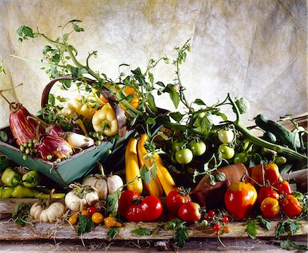 simsearch:825-05987060,k - Still life of old-fashioned vegetables Stock Photo - Rights-Managed, Code: 825-05987061