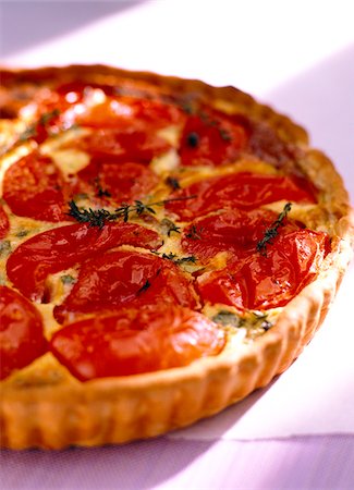 simsearch:825-05987160,k - Tarte tomate et Parmesan Photographie de stock - Rights-Managed, Code: 825-05987324