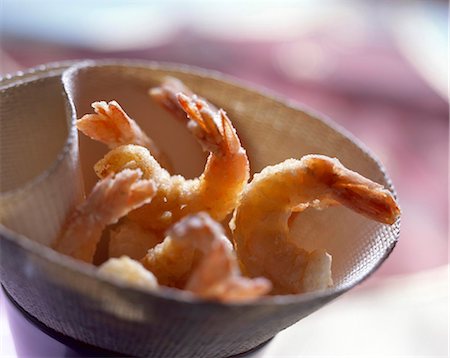 fried shrimp - Beignets de crevettes épicées Photographie de stock - Rights-Managed, Code: 825-05987434