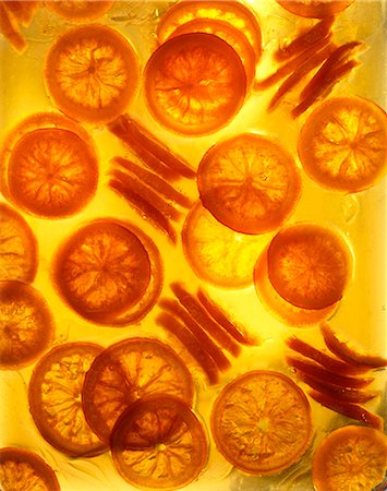 round slice - Preserved oranges Foto de stock - Con derechos protegidos, Código: 825-05988284