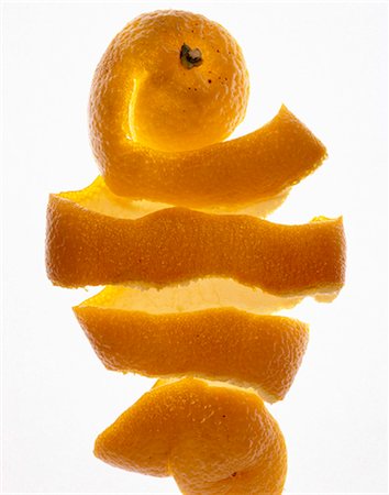 peeling fruit - Orange peel Stock Photo - Rights-Managed, Code: 825-05988384