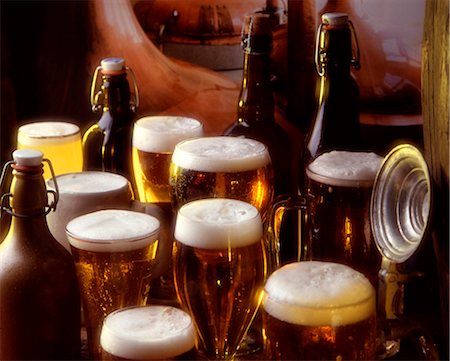Composition of beer Stock Photo - Rights-Managed, Code: 825-05988395
