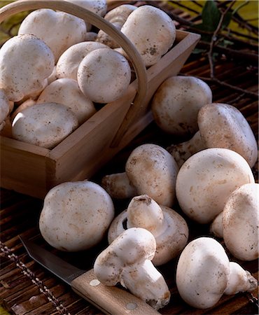 simsearch:825-07076525,k - Button mushrooms Fotografie stock - Rights-Managed, Codice: 825-05988694