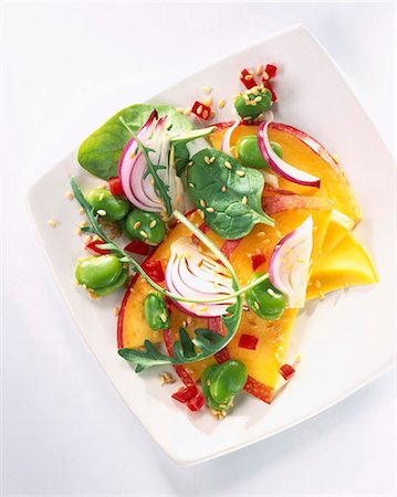 Mango salad Stock Photo - Rights-Managed, Code: 825-05988704