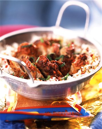 saffron spice - Tenderloin of pork tandoori Stock Photo - Rights-Managed, Code: 825-05988886