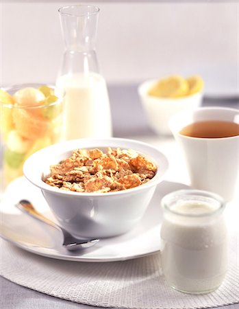Continental breakfast Stock Photo - Rights-Managed, Code: 825-05989052
