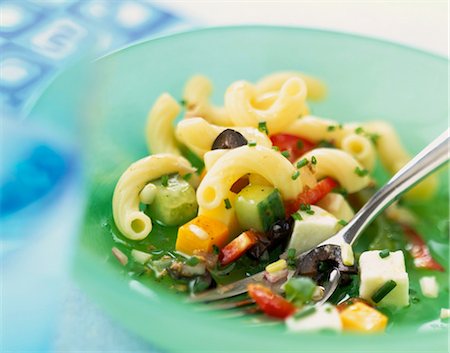 simsearch:825-05814685,k - Pasta salad Stock Photo - Rights-Managed, Code: 825-05989668