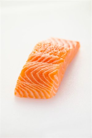 salmon steak Stock Photo - Rights-Managed, Code: 825-05990296