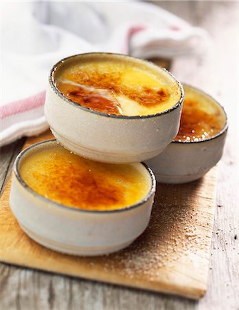 simsearch:825-05987490,k - Crème brûlée Stock Photo - Rights-Managed, Code: 825-05990448