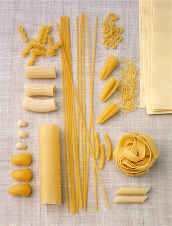 simsearch:825-05815265,k - assorted pasta Stock Photo - Rights-Managed, Code: 825-05990476