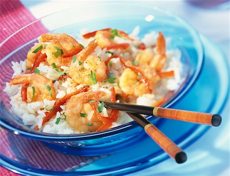 simsearch:825-05811248,k - sauteed prawns with peppers Stock Photo - Rights-Managed, Code: 825-05991026