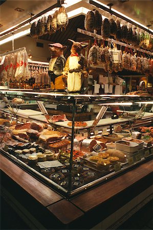 Pork butcher's shop in Lyon Stock Photo - Rights-Managed, Code: 825-06045864