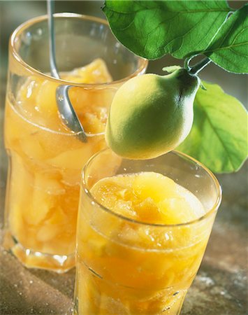 quince jelly - Quince and apple jam Foto de stock - Con derechos protegidos, Código: 825-06046185