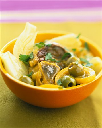 simsearch:825-03628701,k - Lamb and fennel tajine Stock Photo - Rights-Managed, Code: 825-06046600