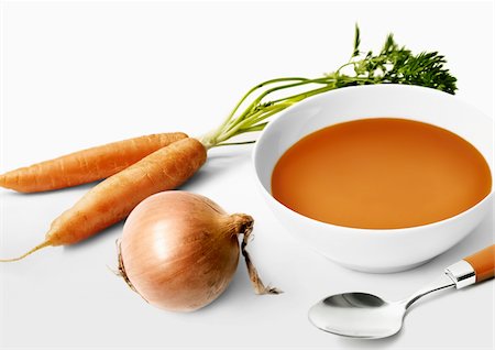 Carrot soup Foto de stock - Con derechos protegidos, Código: 825-06047083