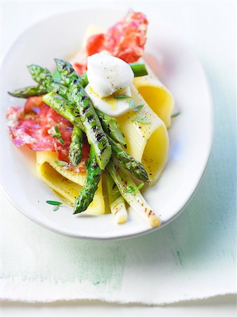 plate of cold cuts and cheeses - Primavera dish Stock Photo - Rights-Managed, Code: 825-06047216