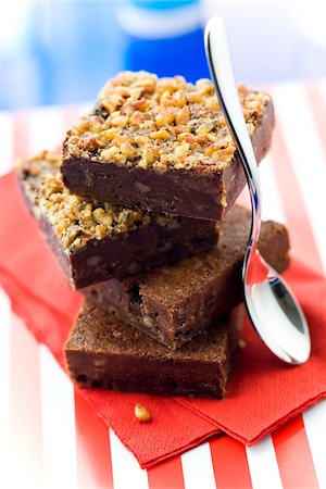 pine nut - Brownies Stock Photo - Rights-Managed, Code: 825-06047299