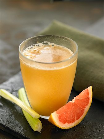 simsearch:825-06047364,k - Grapefruit,celery and carrot  smoothie Stock Photo - Rights-Managed, Code: 825-06047374