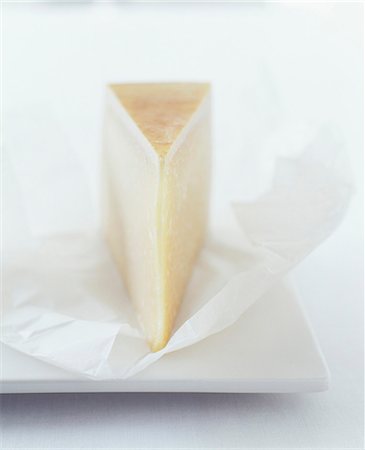 Morceau de fromage de Salers Photographie de stock - Rights-Managed, Code: 825-06047876