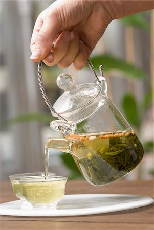 serving gourmet food - Serving an infusion Stock Photo - Rights-Managed, Code: 825-06048739