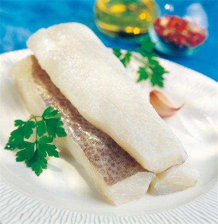 Raw cod Stock Photo - Rights-Managed, Code: 825-06048855