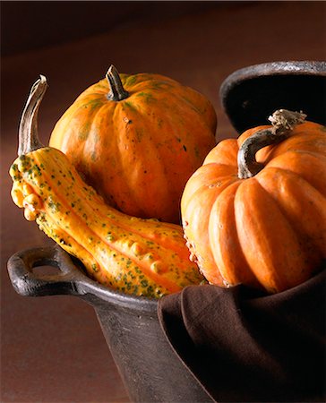 simsearch:825-05988026,k - Assorted pumpkins and squash Foto de stock - Direito Controlado, Número: 825-06049311