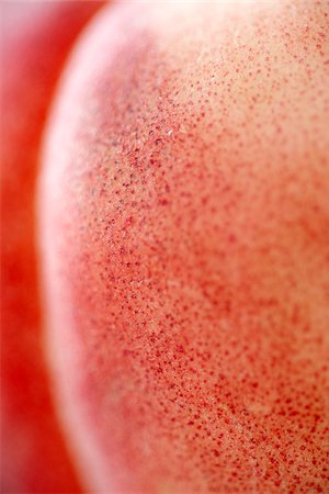 peach - Close-up of a peach Stock Photo - Rights-Managed, Code: 825-06049325