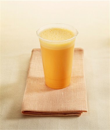 smoothie with fruits - Mango smoothie Stock Photo - Rights-Managed, Code: 825-06049509