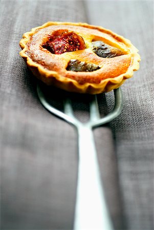 Tartelette de figues Photographie de stock - Rights-Managed, Code: 825-06049708