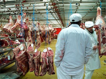 Warehouse full of meat for wholesale Stock Photo - Rights-Managed, Code: 825-06315238