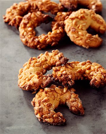 pine kernel - Pine nut croissants Stock Photo - Rights-Managed, Code: 825-06315596