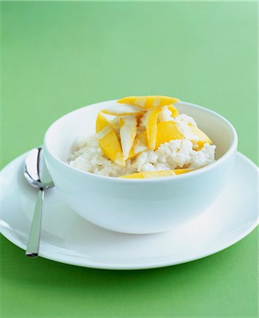 Rice mango with fresh mango Stock Photo - Rights-Managed, Code: 825-06315920