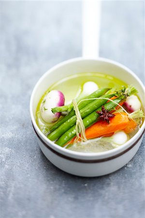 photocuisine soup - Vegetable broth Stock Photo - Rights-Managed, Code: 825-06316132