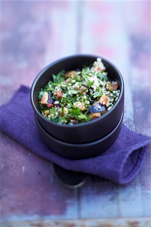 quinoa dishes - Quinoa and fig tabbouleh Stock Photo - Rights-Managed, Code: 825-06316170