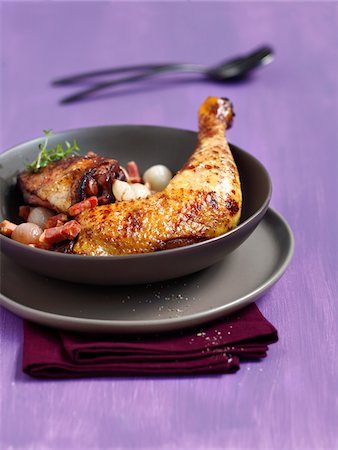 Coq au vin Stock Photo - Rights-Managed, Code: 825-06316641