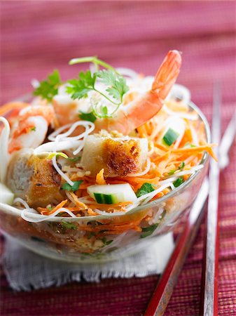 simsearch:652-03803167,k - Bo-bun with shrimps Foto de stock - Con derechos protegidos, Código: 825-06316691