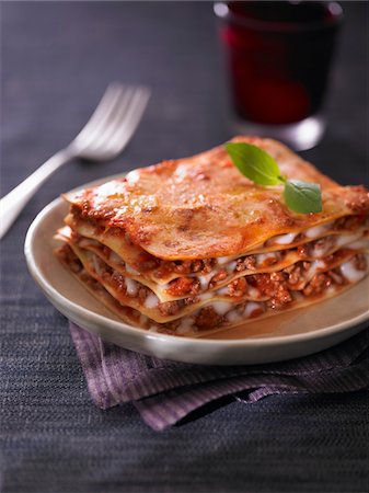 Lasagnen Stockbilder - Lizenzpflichtiges, Bildnummer: 825-06316889