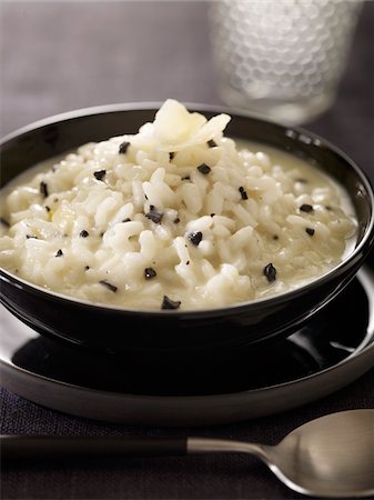 Truffle risotto Foto de stock - Con derechos protegidos, Código: 825-06316891