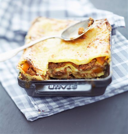 emmental - Lasagnes Fotografie stock - Rights-Managed, Codice: 825-06317049