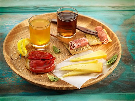 Aperitif tray Stock Photo - Rights-Managed, Code: 825-06815947